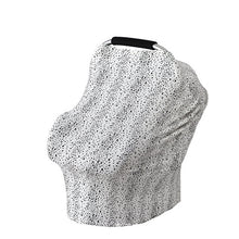 Load image into Gallery viewer, Baby Feeding Cover High Chair Cover Multifunctional 5 in 1 Baby Car Seat Cover Canopy Striped Infant Shopping Cart Nursing Cover