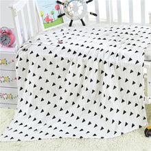 Load image into Gallery viewer, 2 Layers Baby Swaddle Blankets Muslin Wrap Newborn Stroller Cover Play Mat Infant Bath Towel Baby Accessories Cotton Blanket