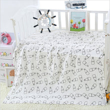 Load image into Gallery viewer, 2 Layers Baby Swaddle Blankets Muslin Wrap Newborn Stroller Cover Play Mat Infant Bath Towel Baby Accessories Cotton Blanket