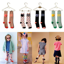 Load image into Gallery viewer, Baby Girl Knee High Socks Infantil Menina Kids School Socks Wolf Rita Brand Toddler Boys Socks Children Chaussettes Enfants