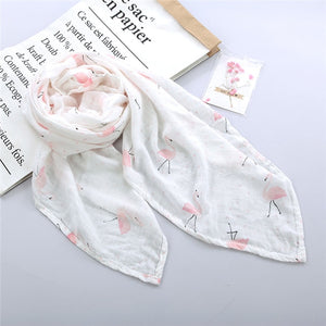 2 Layers Baby Swaddle Blankets Muslin Wrap Newborn Stroller Cover Play Mat Infant Bath Towel Baby Accessories Cotton Blanket