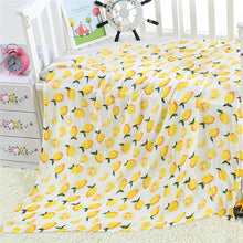 Load image into Gallery viewer, 2 Layers Baby Swaddle Blankets Muslin Wrap Newborn Stroller Cover Play Mat Infant Bath Towel Baby Accessories Cotton Blanket